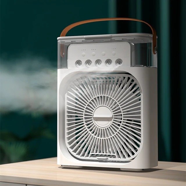 “Stay Cool Anywhere with Our Premium Mist Cooling Fan”